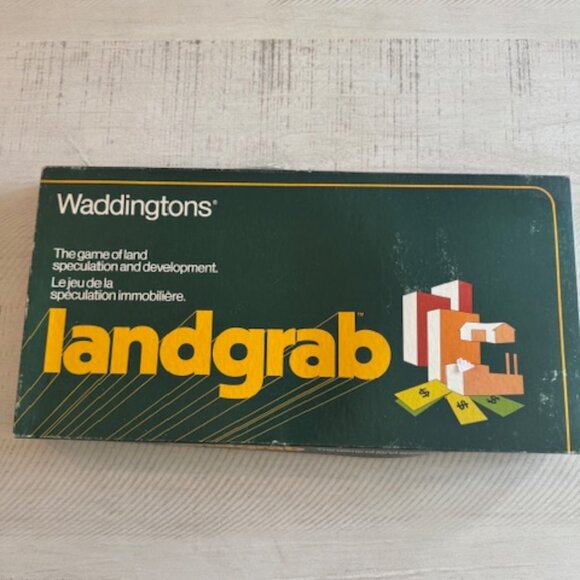 Rare, vintage 1974 Waddington's Landgrab French/English Version - Picture 1 of 10